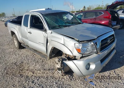2007 Toyota Tacoma Base V6 из США, поврежденный, VIN 5TEUU42N67Z387492